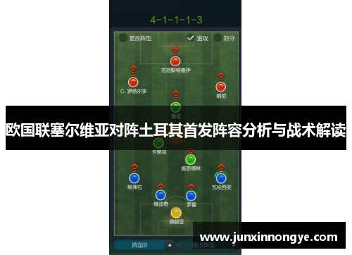 欧国联塞尔维亚对阵土耳其首发阵容分析与战术解读